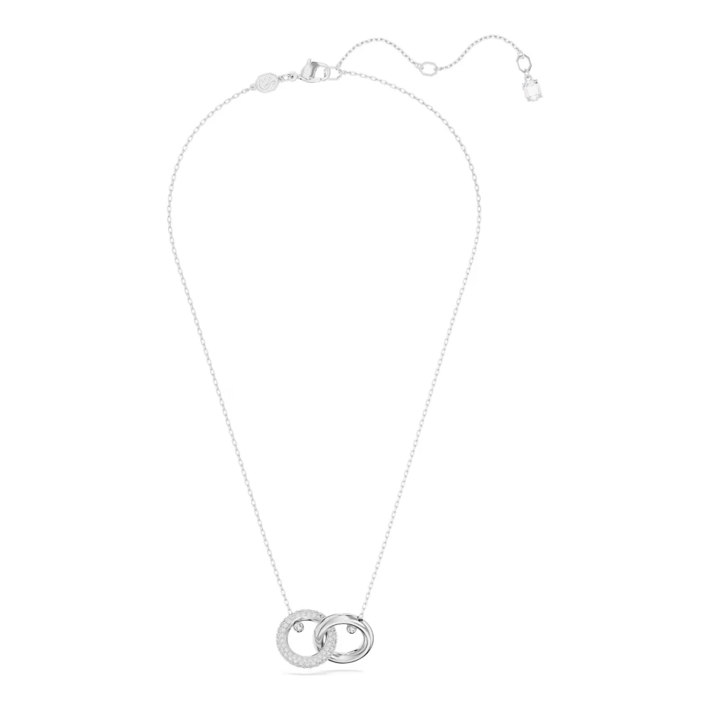 Swarovski Dextera Anhänger, Verschlungener Reif, Rhodiniert Weiß - Bild 5