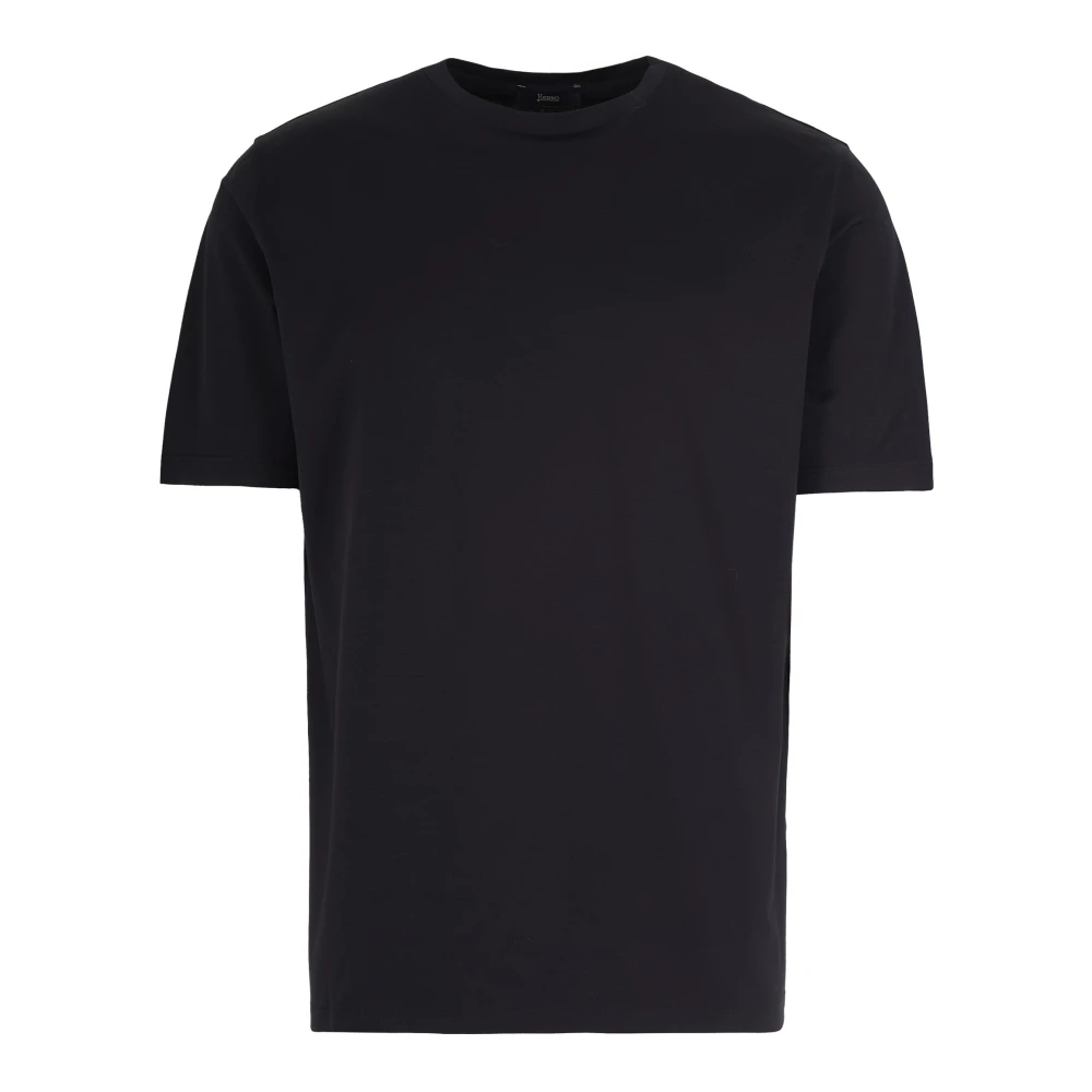 Herno Herren Schwarz - T-Shirts - Tops - K - Xl