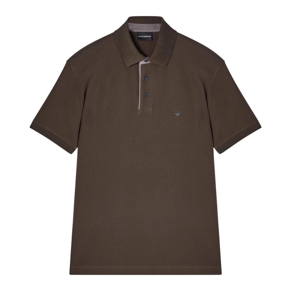 Emporio Armani Herren Braun - Polo Shirt - Tops - 2XL