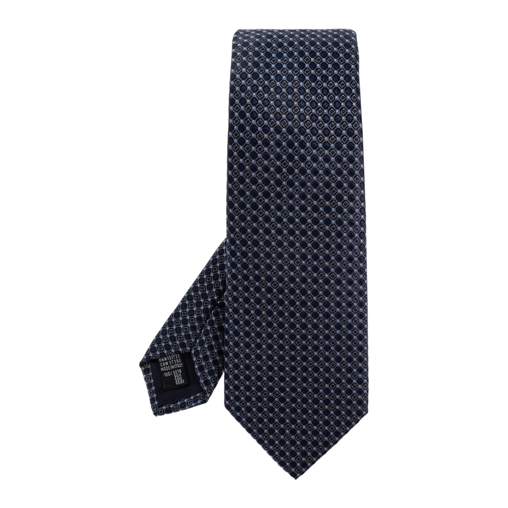 Giorgio Armani Herren Blau - Seidenkrawatte - Accessories - One Size