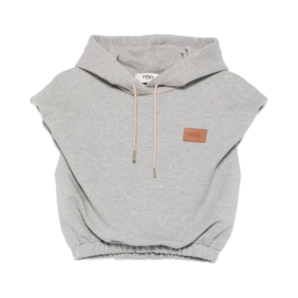 Fendi Damen Grau - Sweatshirt - Sweatshirts & Hoodies - Xs