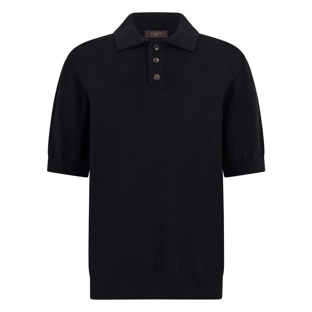 Slowear Herren Schwarz - Strickware - Tops - K -2Xl