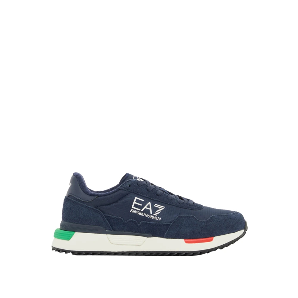 Emporio Armani Ea7 Herren Blau - Sneakers - Shoes - 44 Eu