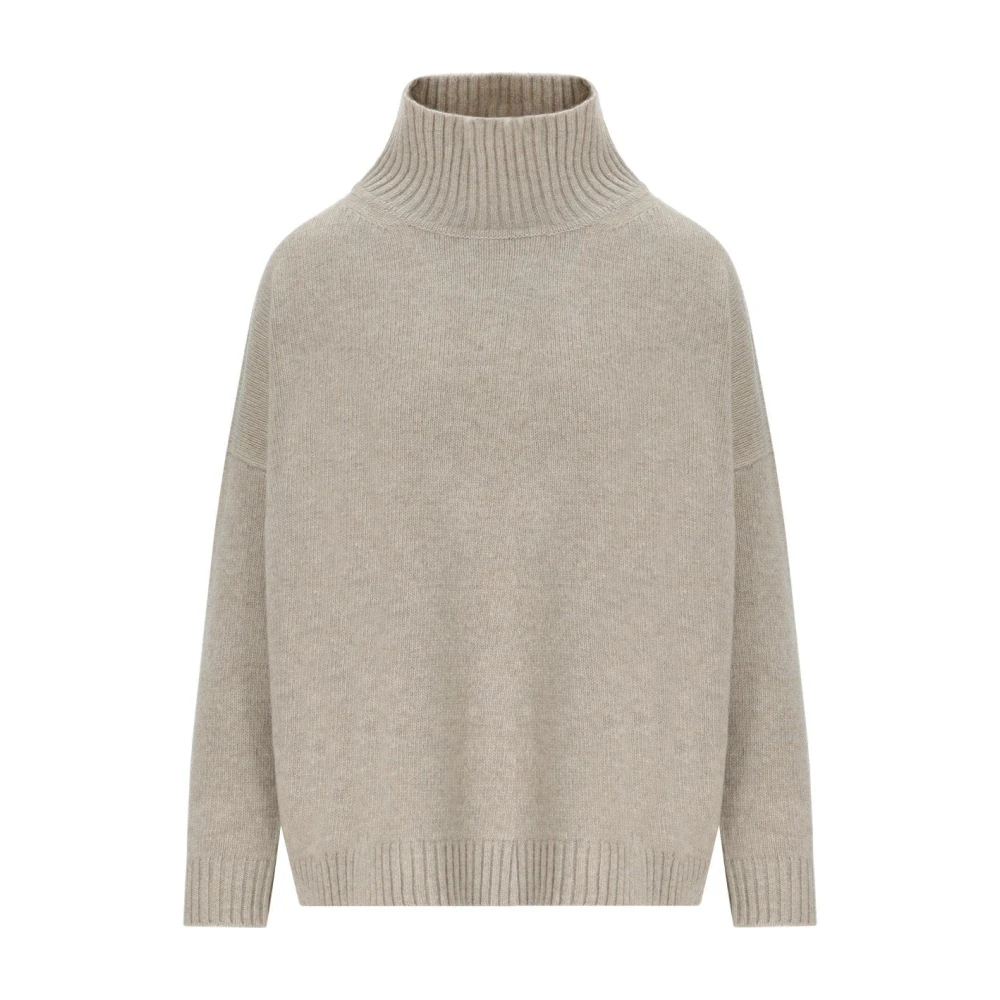 Weekend Max Mara Damen Beige Rollkragenpullover Borgia 2625366142 Relaxed Fit - Bild 3