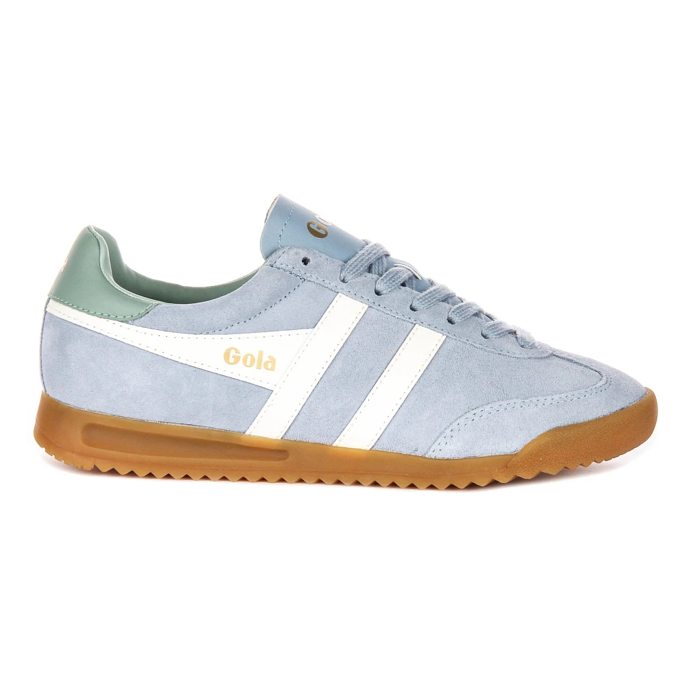 Gola Damen Clb761ew Sneaker - Torpedo Hellblau/Wei?/Gr?N (Air/Offwhite/Surf) - Bild 5