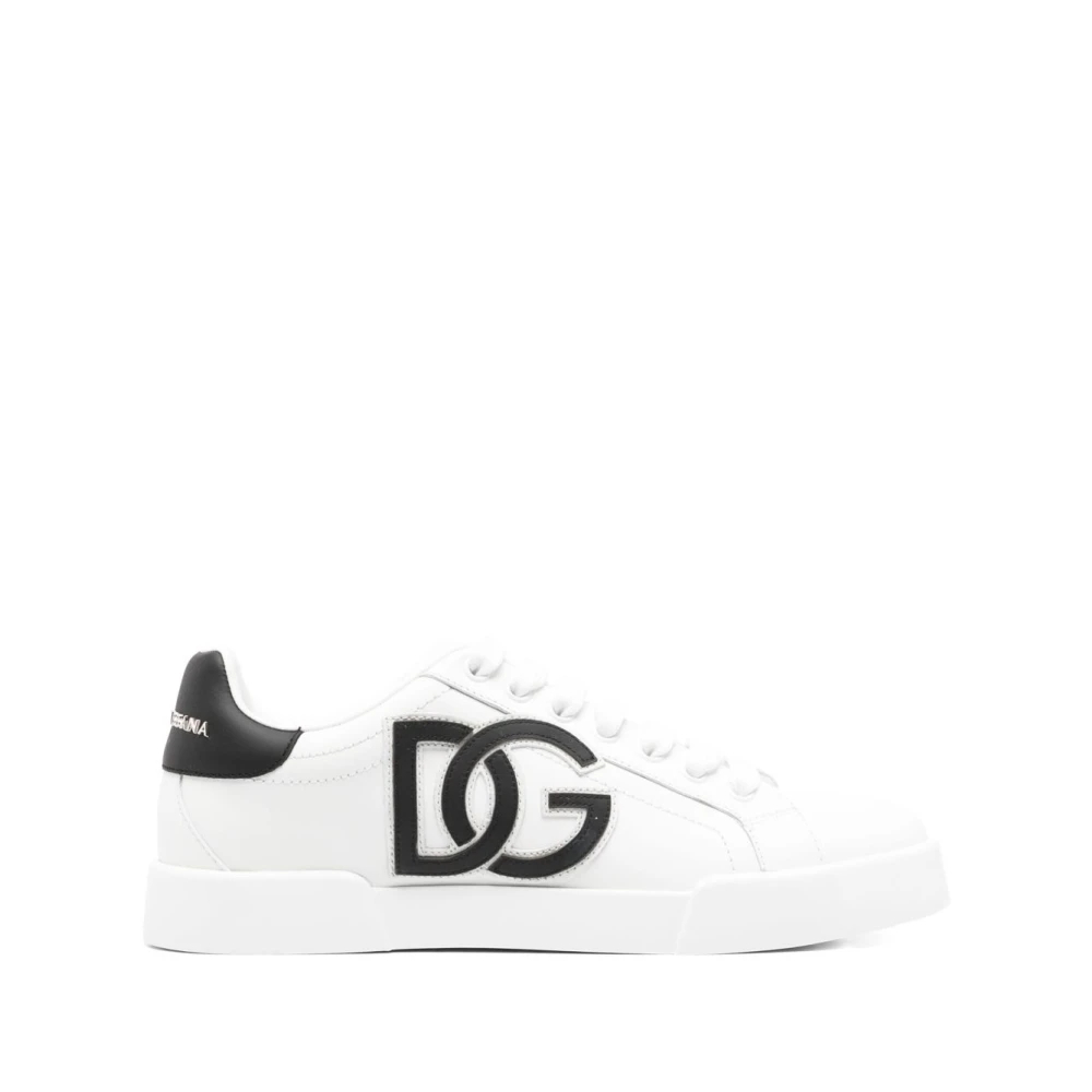 Dolce & Gabbana Damen Weiß - Portofino Sneaker - Shoes - 37 Eu