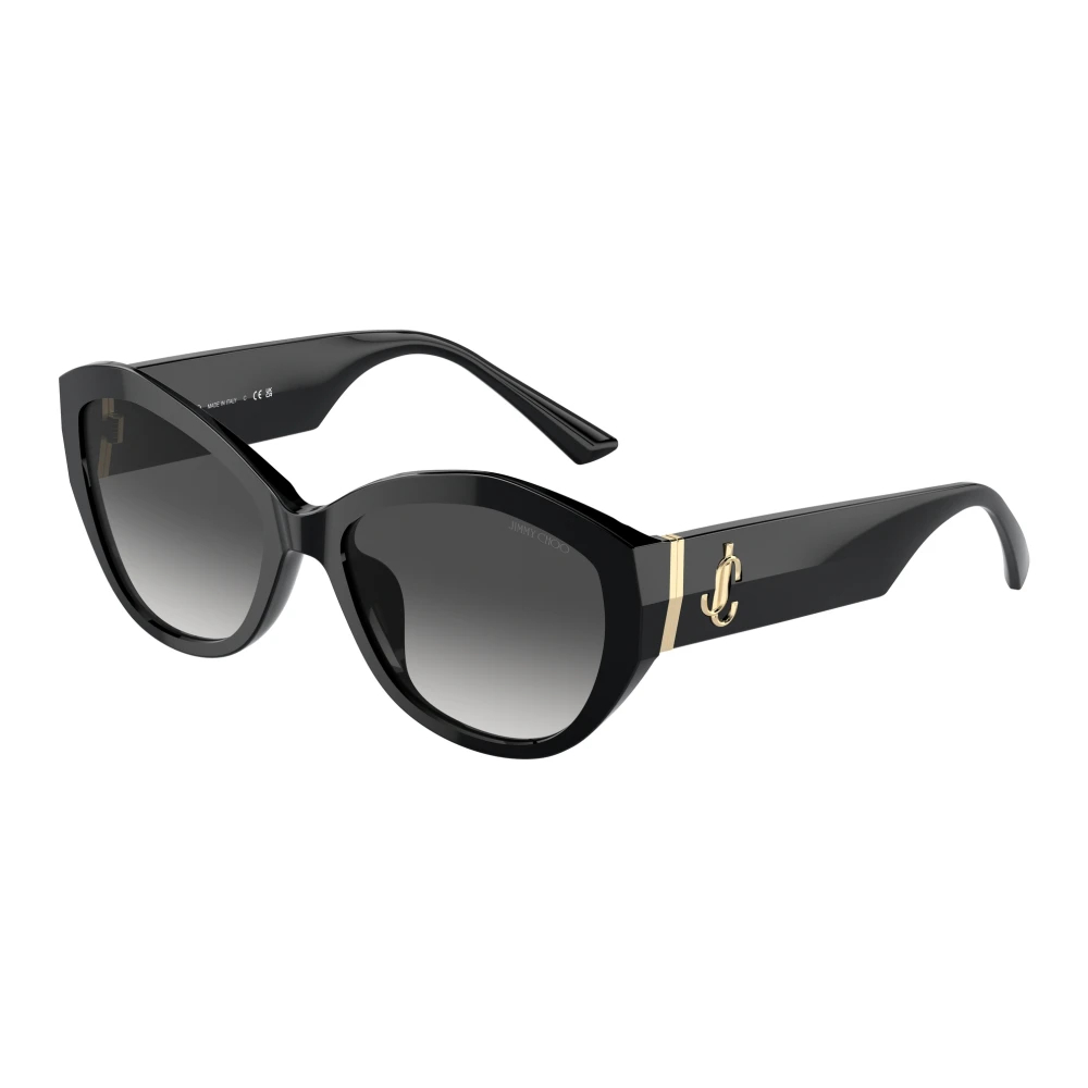 Jimmy Choo Unisex Schwarz - Stylische Sonnenbrille - Accessories - K - 55 Mm