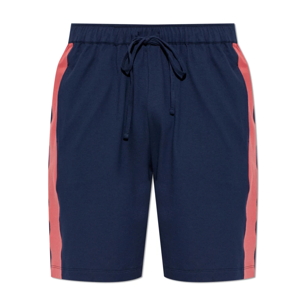 Hanro Herren Blau - Cotton Shorts - Shorts - S