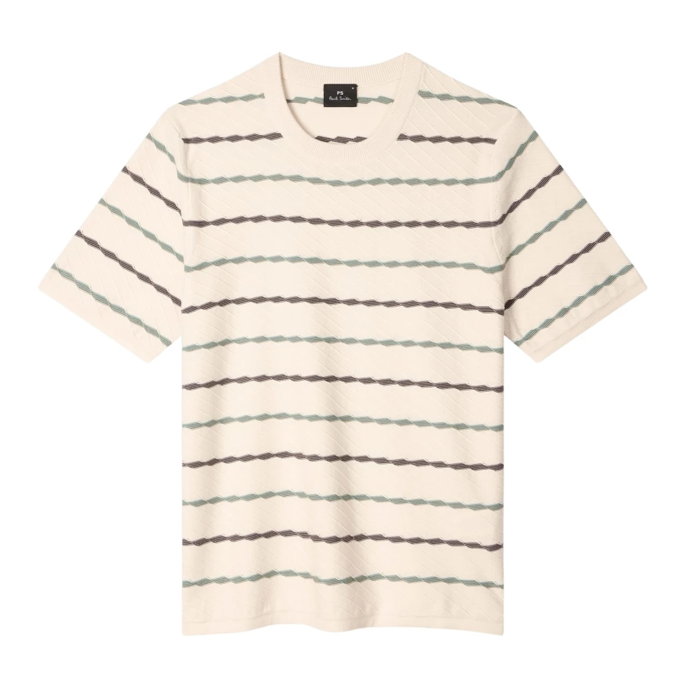 Paul Smith Herren Weiß - T-Shirt - Tops - L