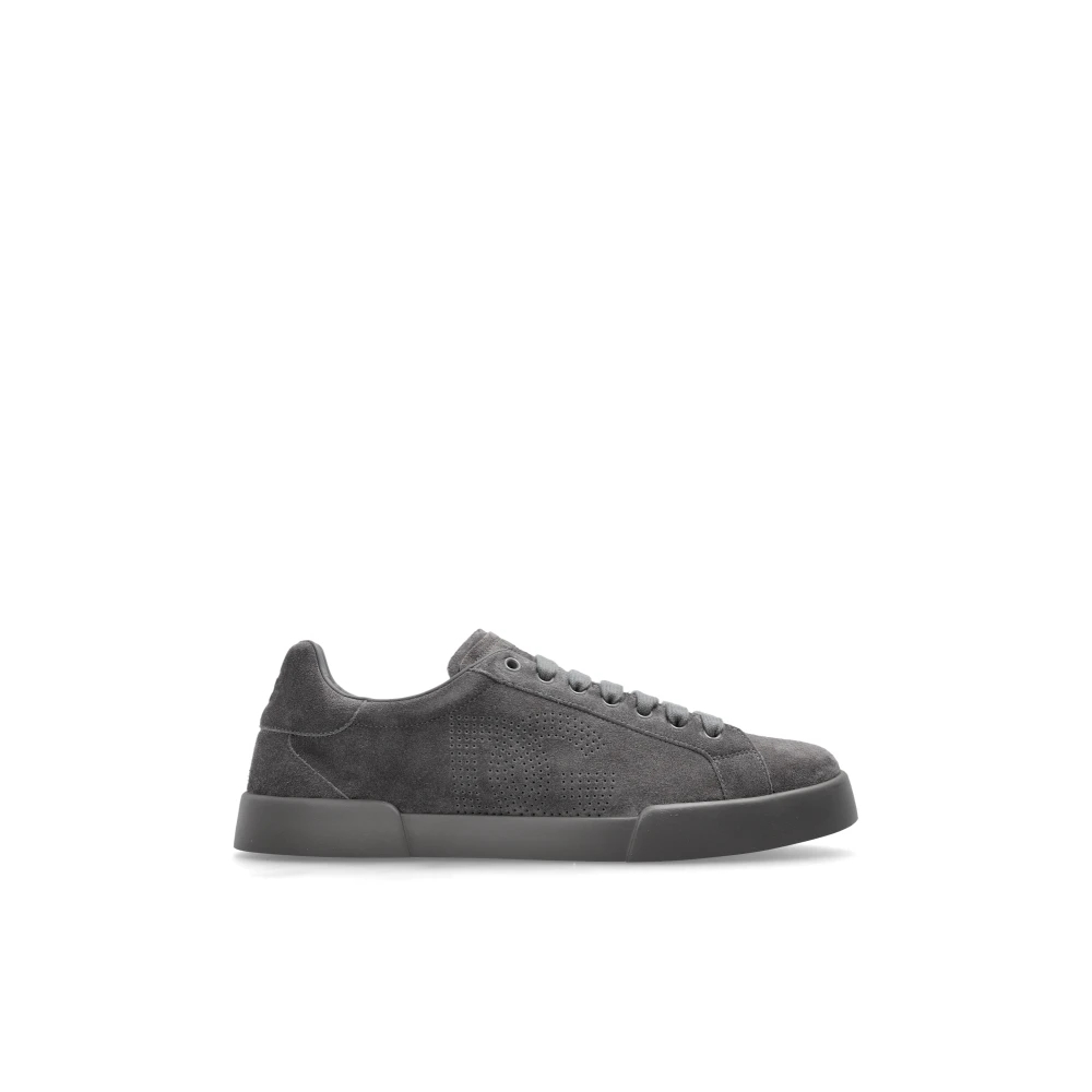 Dolce & Gabbana Herren Grau - Sneakers Portofino - Shoes - 39 Eu