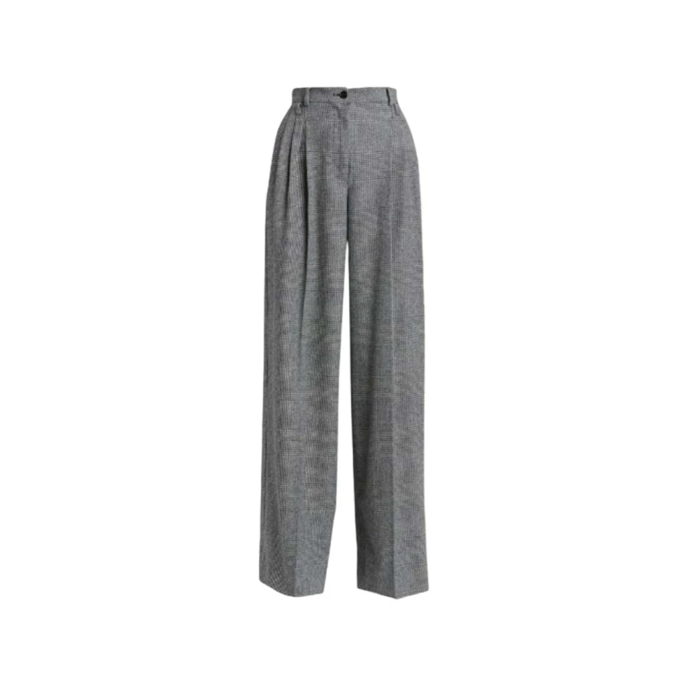 Dolce & Gabbana Glen Plaid Flannel Trousers - Bild 4