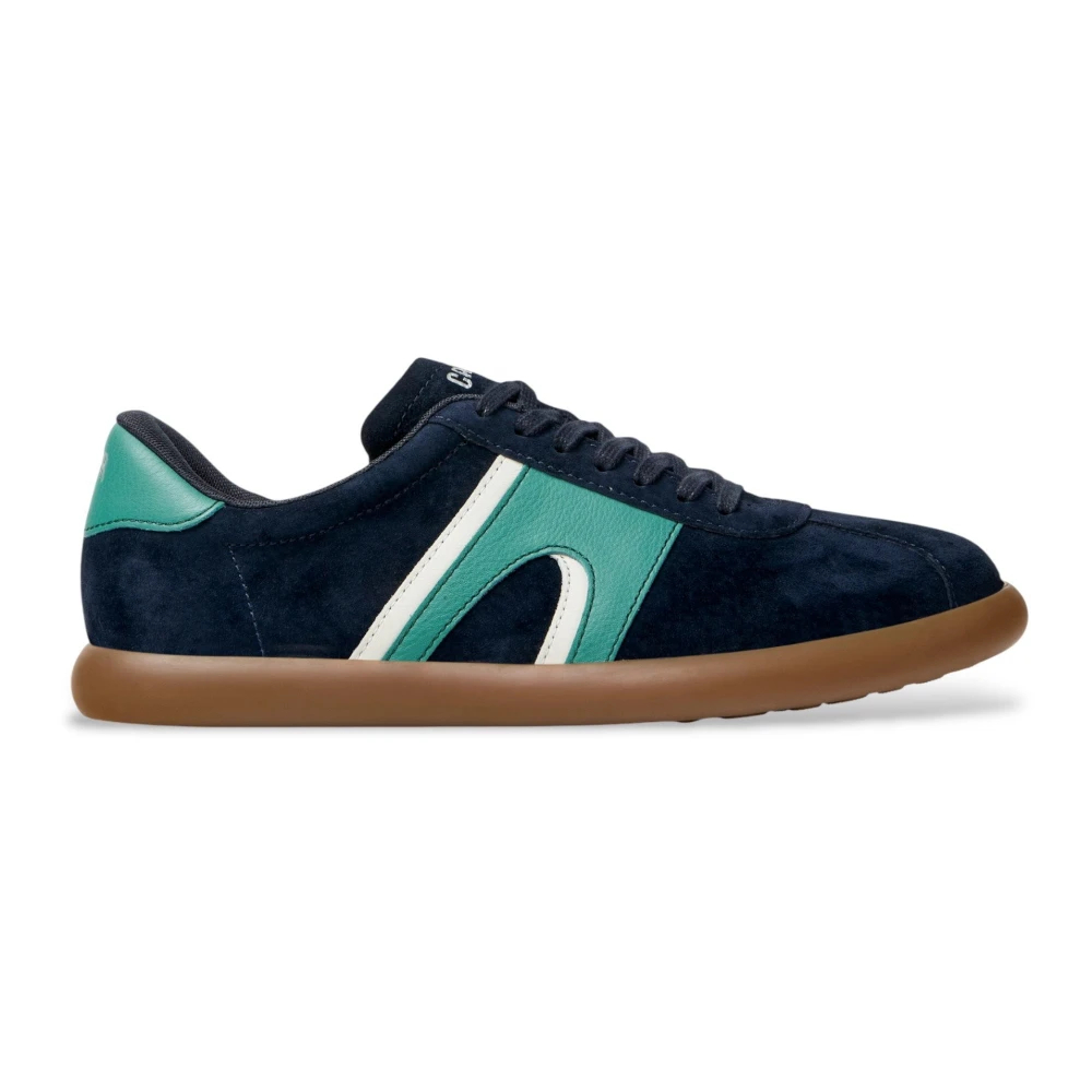 Camper Herren Leder Für K100937-027 Turnschuhe Pelotas Soller Navy (41), Flach, Schnürung, Lässig, Marine - Bild 4
