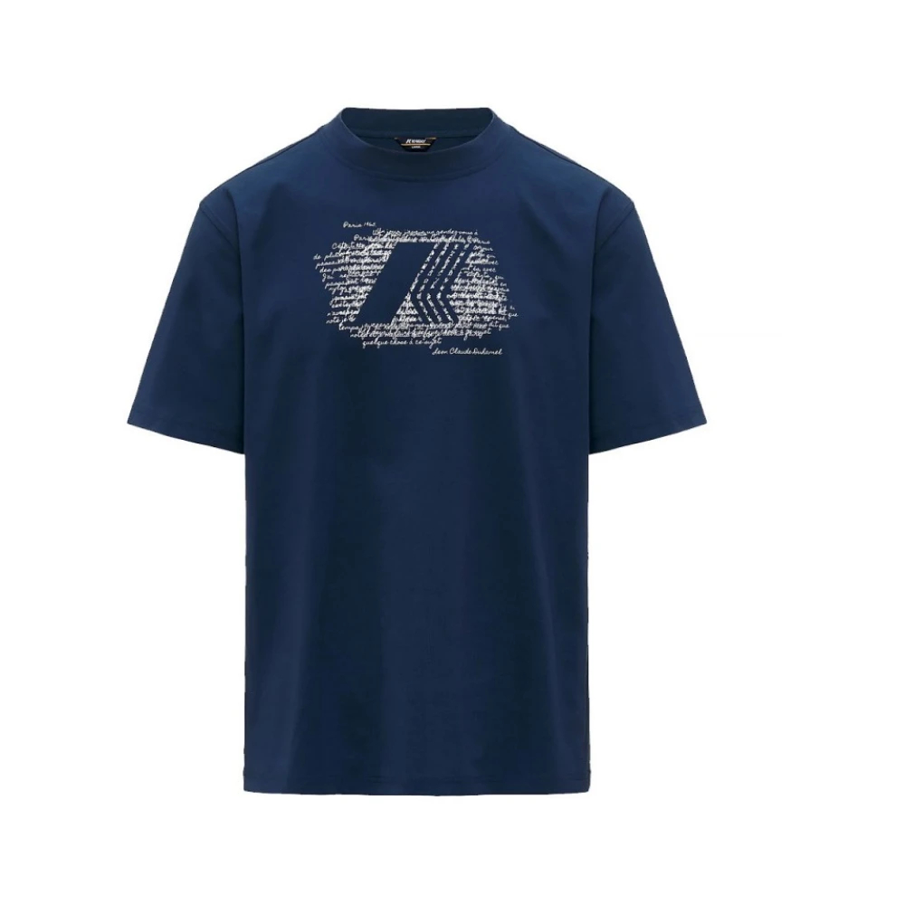 K-Way Herren Blau - T-Shirts - Tops - Xl