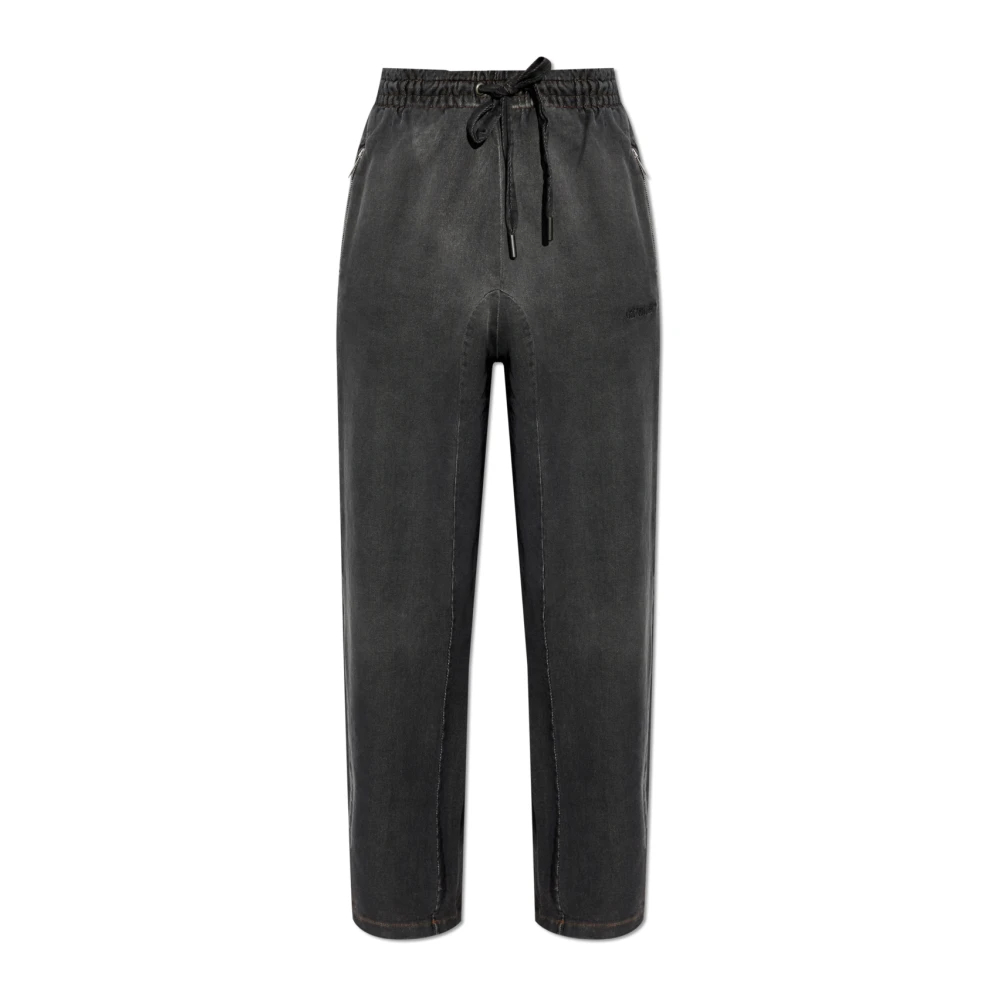 Off White Herren Grau - Weitgeschnittene Sweatpants - Trousers - L