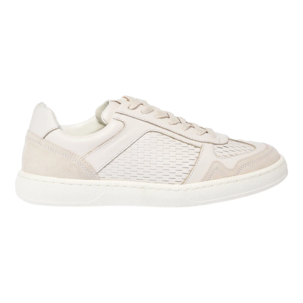 Baldinini Damen Weiß - Leather Sneaker - Shoes - 38 Eu