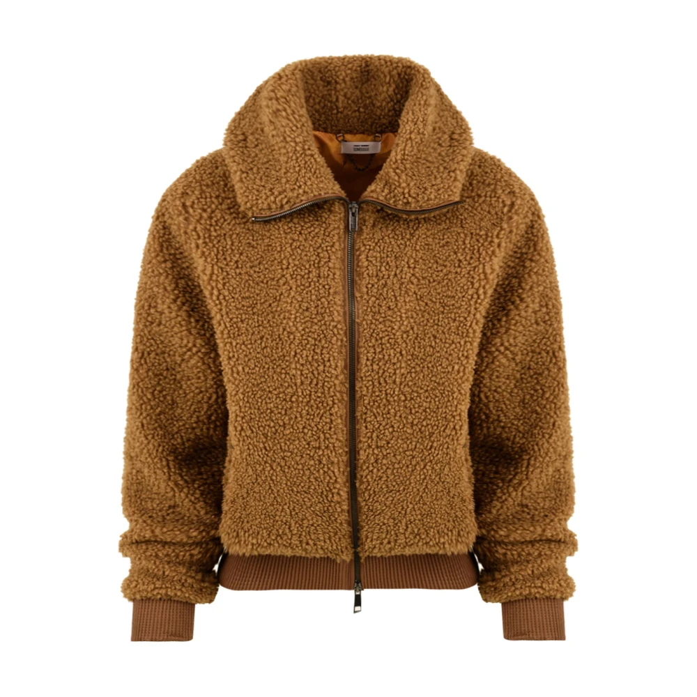 Bomboogie Damen Braun - Stilvoller Mantel Gwonsy-Tshsj 184 - Jackets - Xs