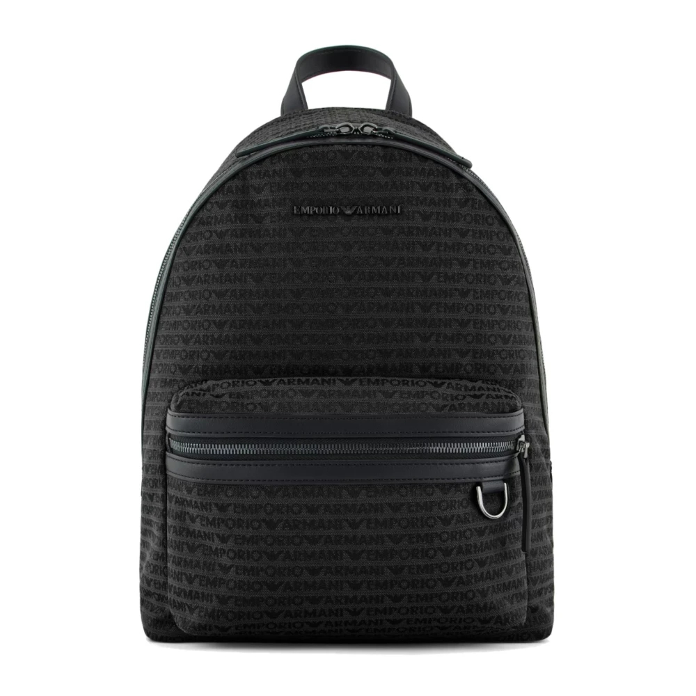 Emporio Armani Herren Schwarz - Er Rucksack Von - Bags - K - One Size