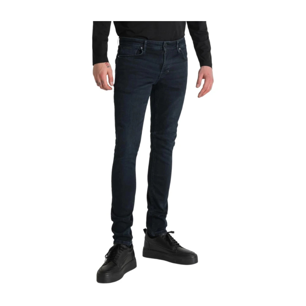 Antony Morato Herren Blau - Ozzy Tapered Dunkelblaue Denim Jeans - Jeans - W38