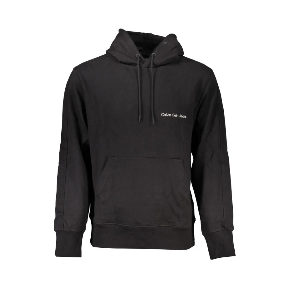 Calvin Klein Schwarzer Baumwollpullover Für Herren Groß - Bild 4