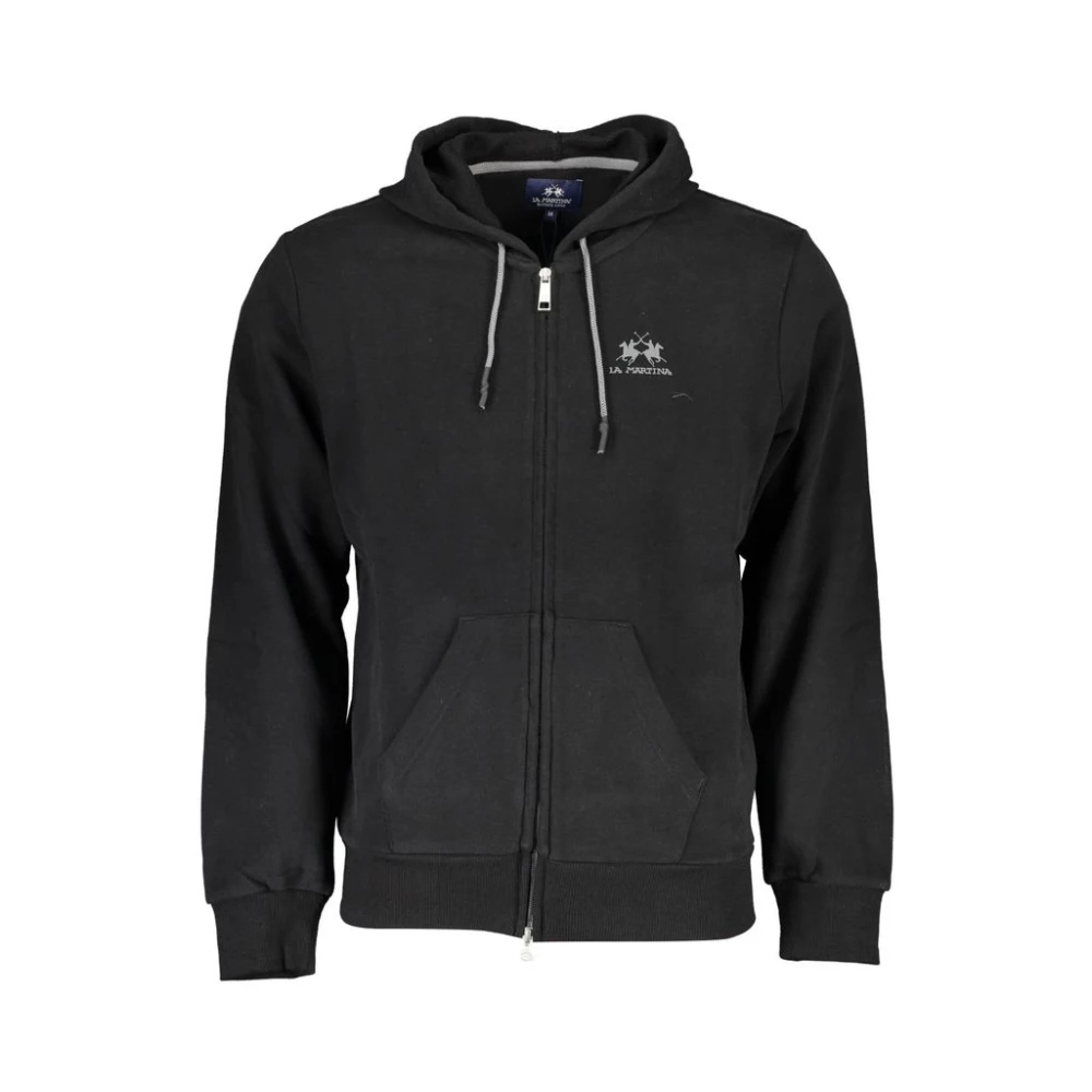 La Martina , Herren, Sweatshirts & Hoodies, Schwarzk, 2XL - Bild 4