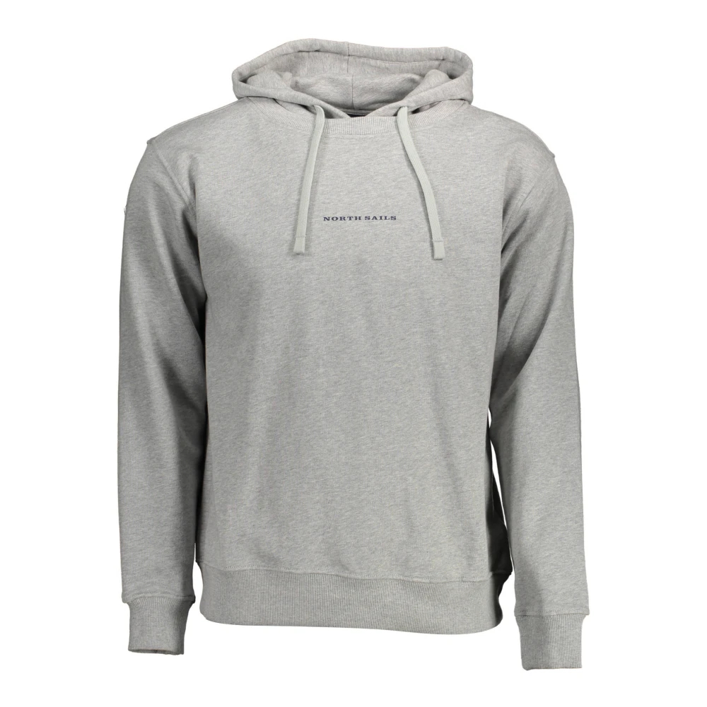 North Sails Herren Grau Klassischer Hoodie Ns2311 2XL - Bild 6