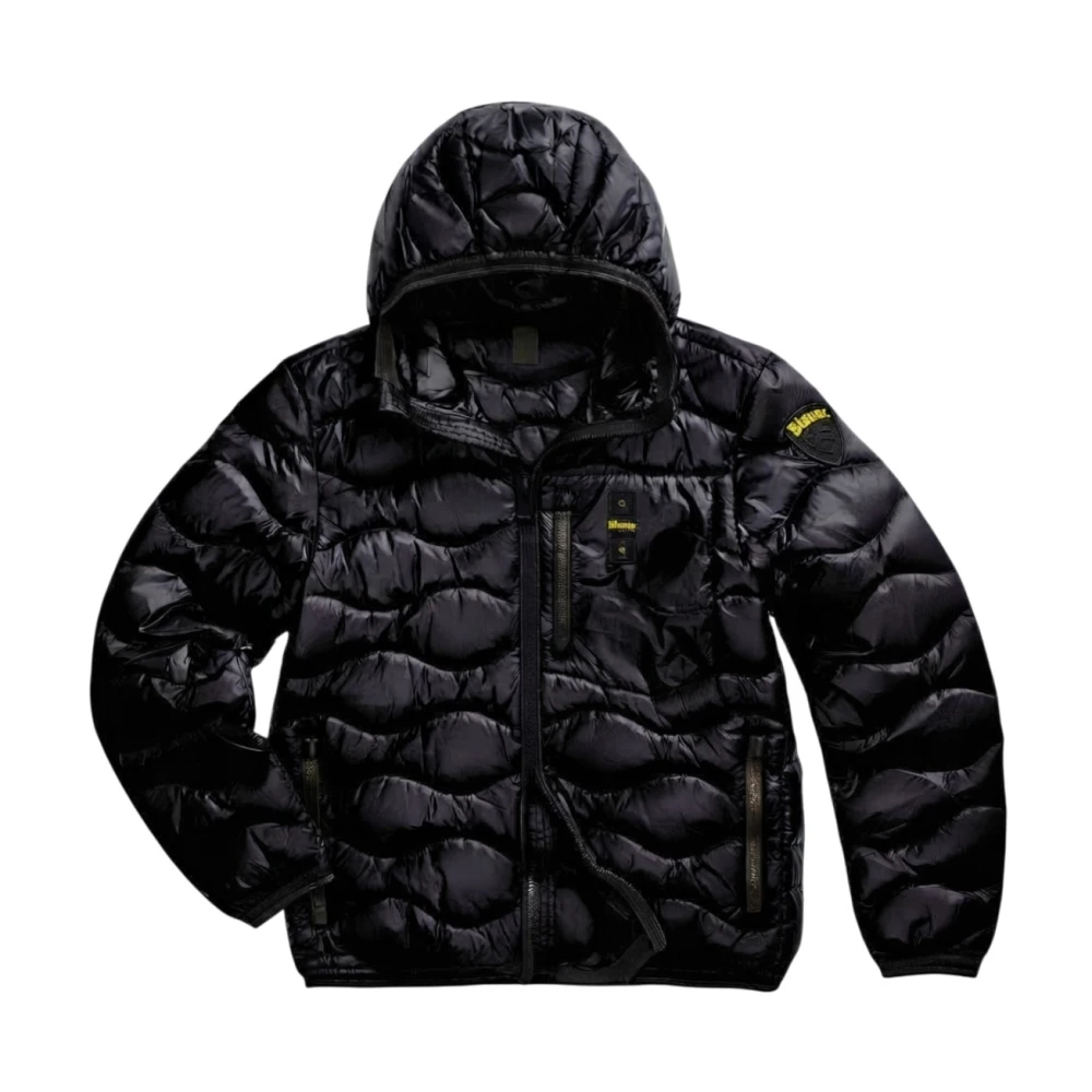 Blauer. Usa Herren Schwarz Jacken Nylon - Bild 3