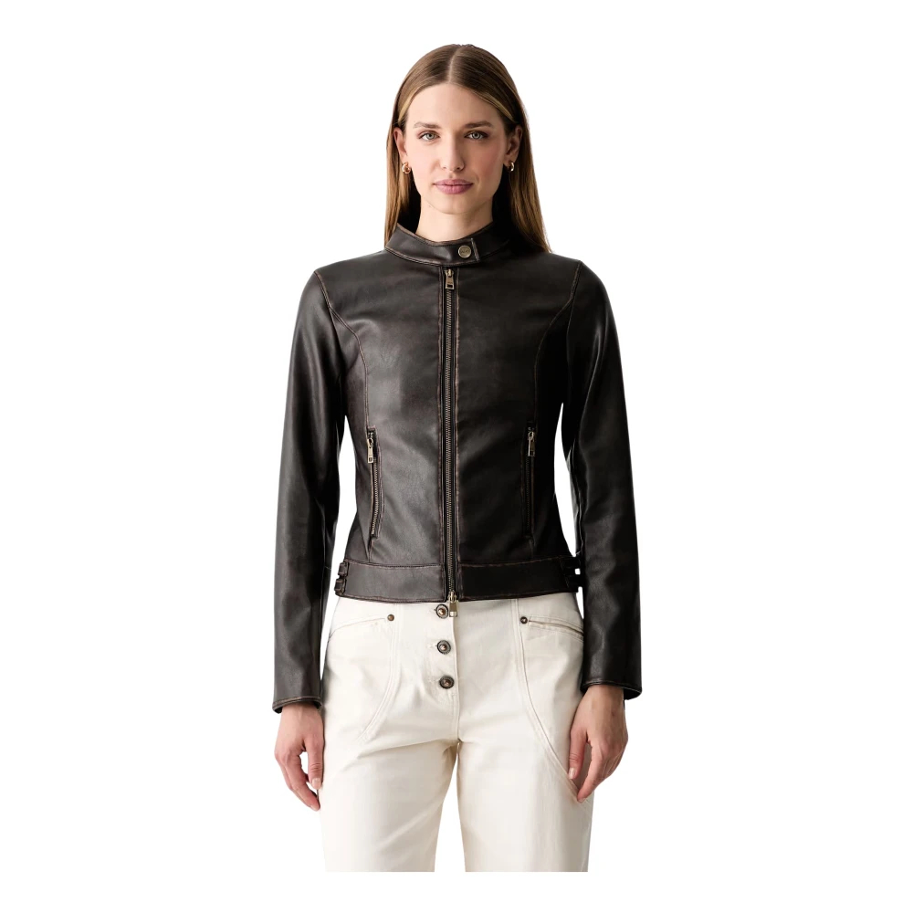 Liu Jo , Damen, Jacken, Braun, L - Bild 5