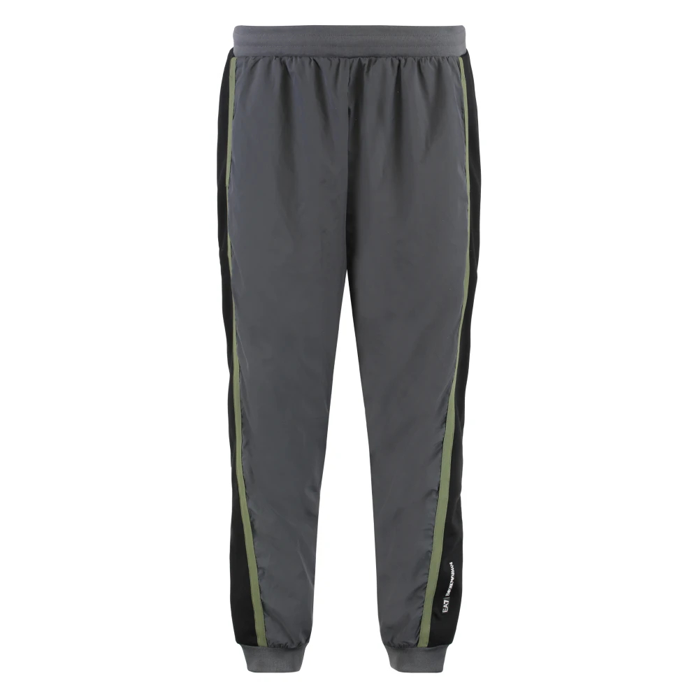Emporio Armani Ea7 Herren Grau - Techno Fabric Track Pants - Trousers - L