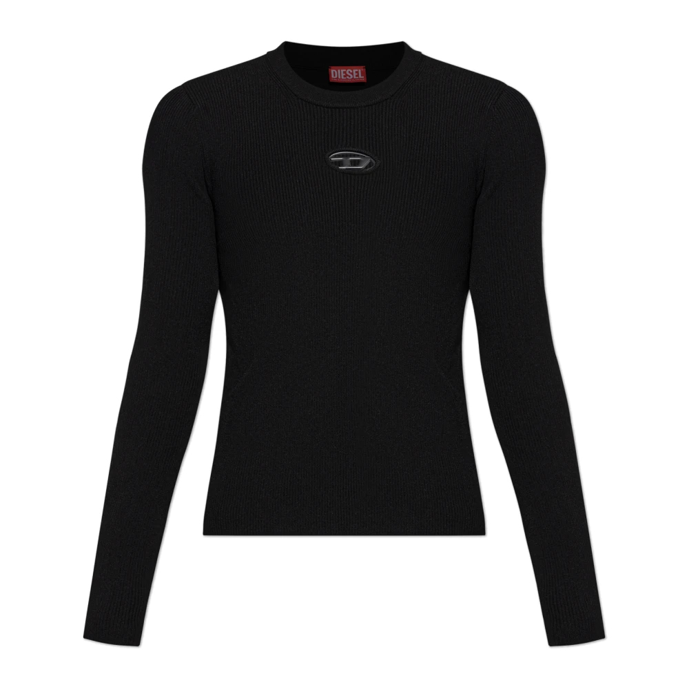 Diesel Herren Schwarz - Pullover K-Zackary-Round - Knitwear - K -Xl
