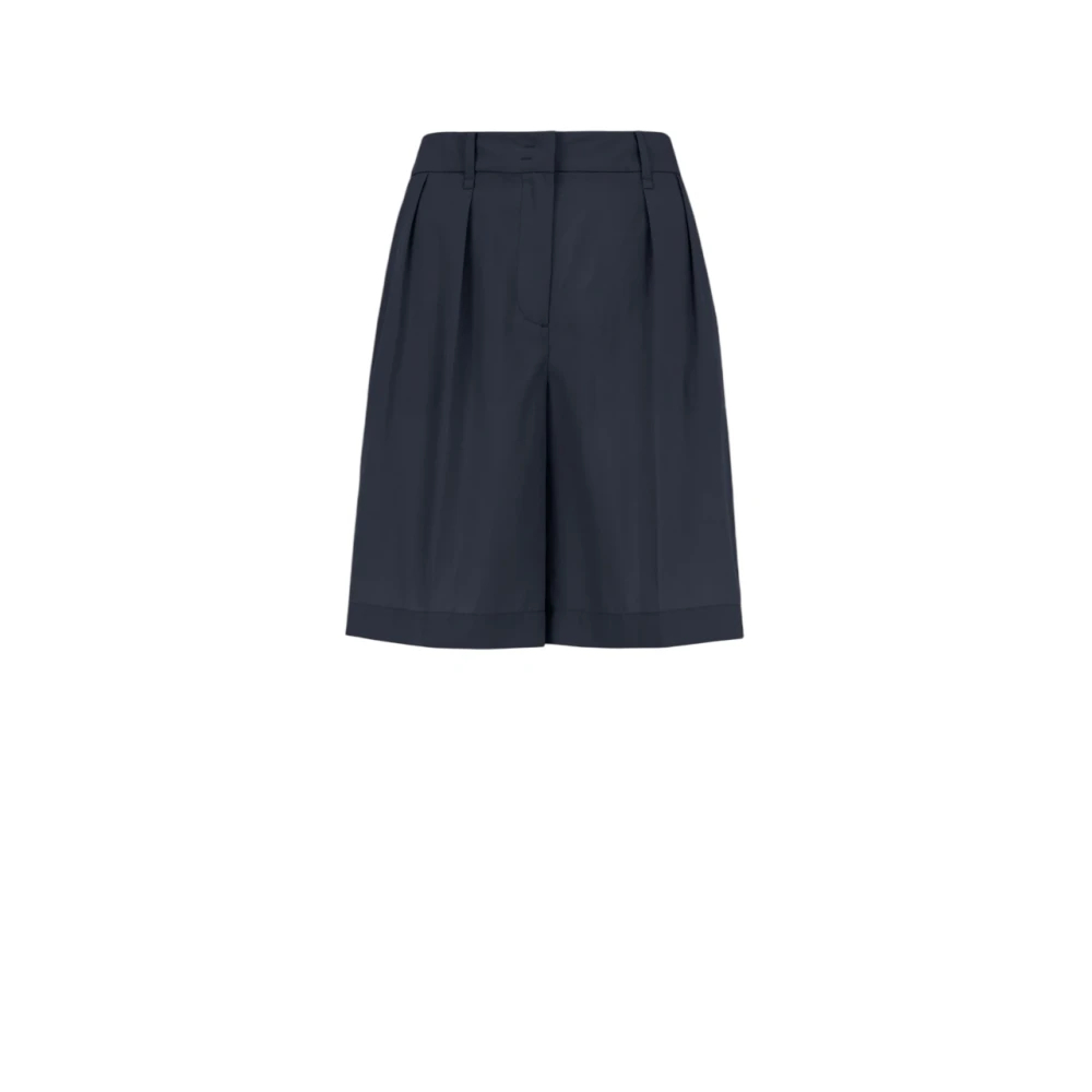 Bomboogie Damen Blau - Fließende Bermuda-Shorts Aus Lyocell - Shorts - 2XS