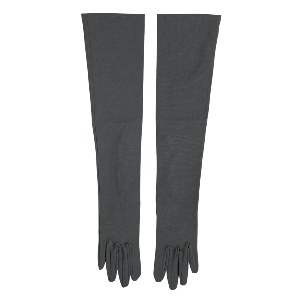 Dolce & Gabbana Herren Grau - Ellbogenlange Fäustlinge - Accessories - One Size