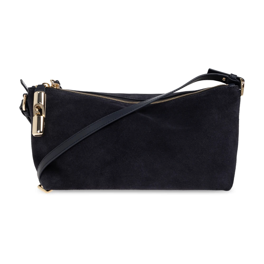 Furla Umhängetasche Leder Zweiwegereißverschluss Für Damen Schwarz in Größe 99 - Bild 3