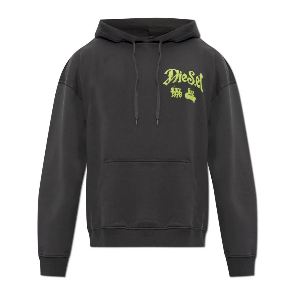 Diesel - S-Boxt-Hood-Aa2 Hoodie - Sweatshirts & Hoodies - Herren - Schwarzk - S