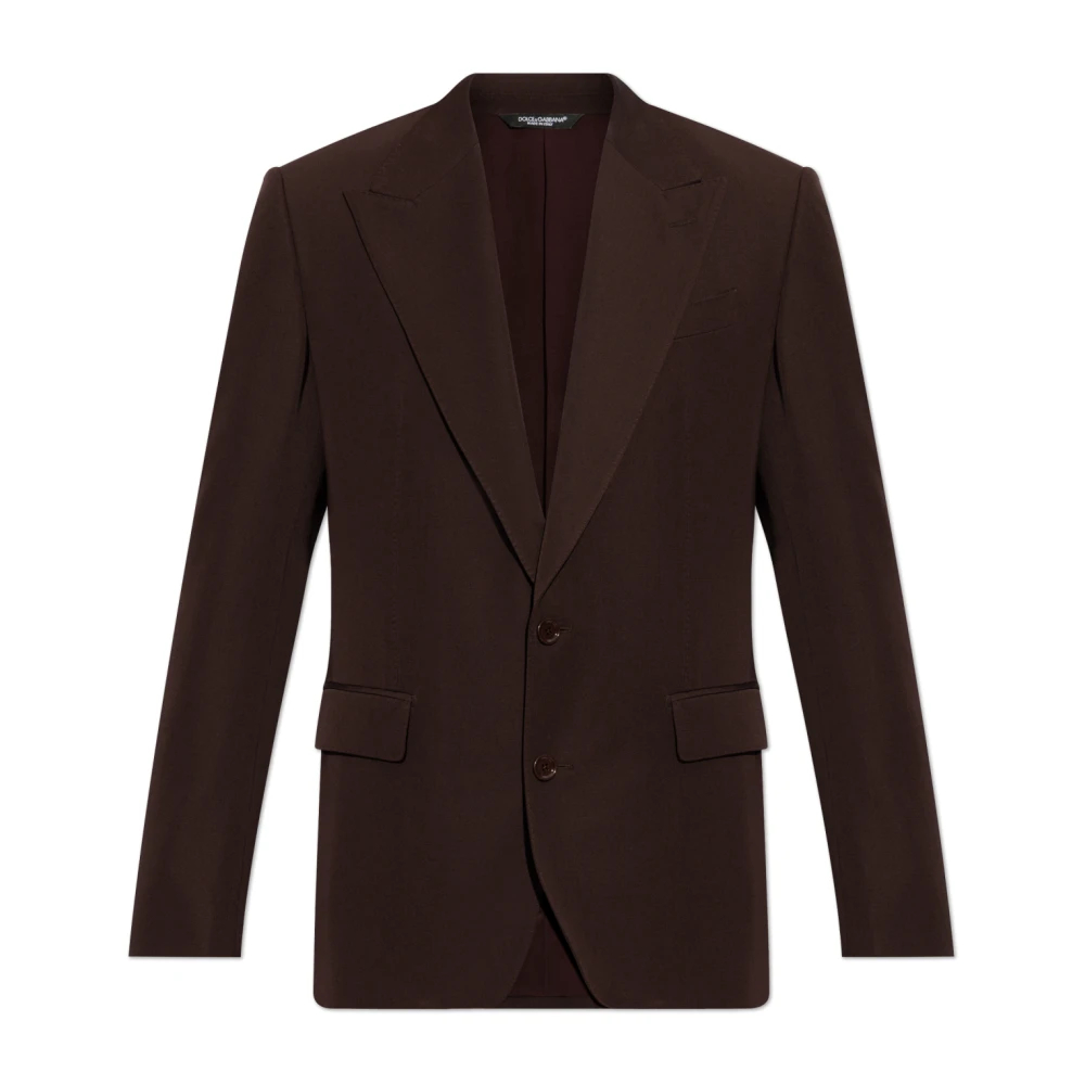 Dolce & Gabbana Herren Braun - Wollblazer - Jackets - M