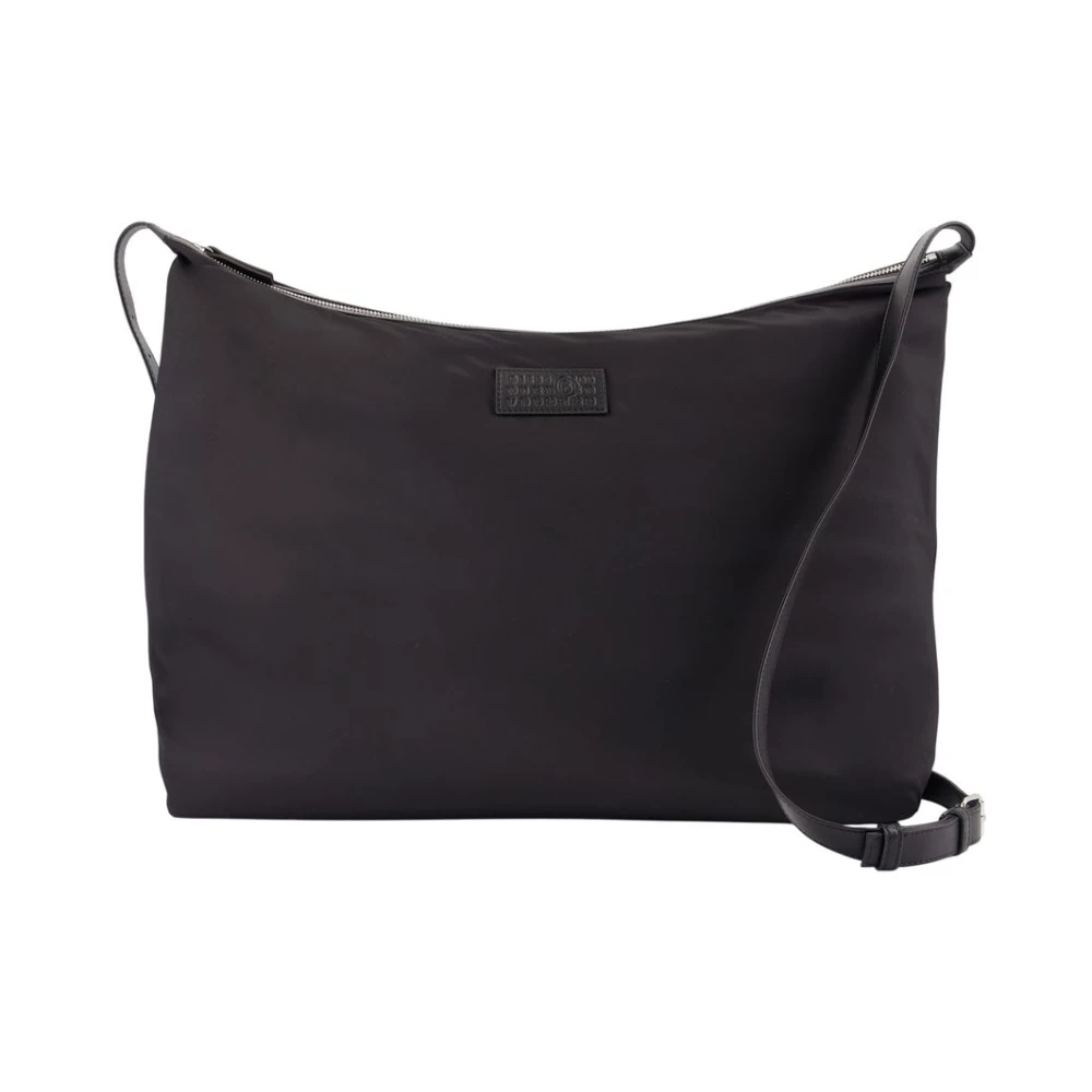 Mm6 Maison Margiela - Große Crossbody Tasche - Bags - Unisex - Schwarzk - One Size