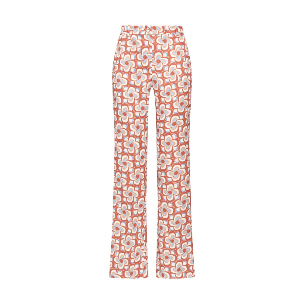 Maliparmi Damen Braun - Mouliné Cady Hose - Trousers - 2XL