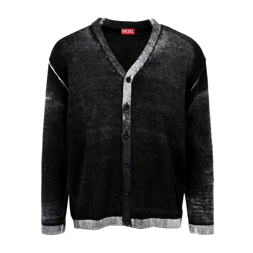 Diesel Herren Schwarz - Sweaters - Knitwear - K - L