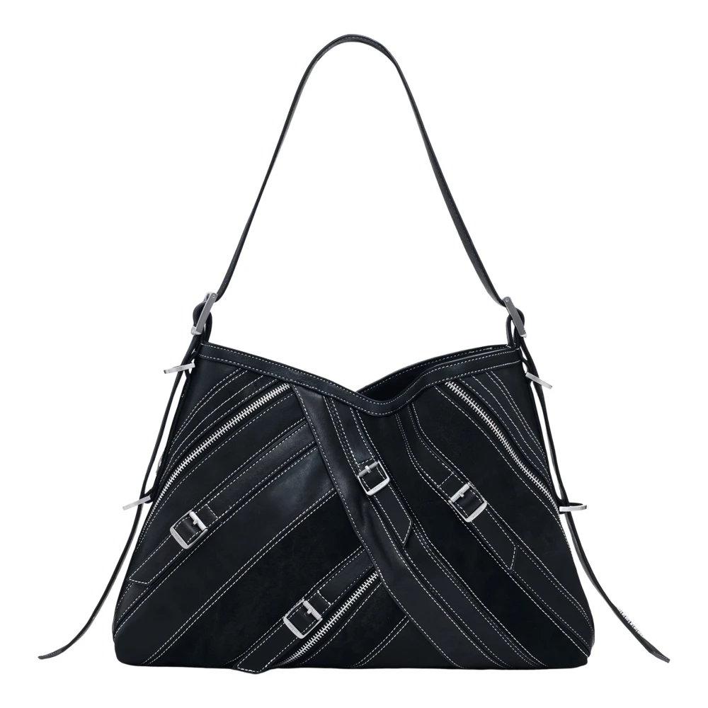 Desigual, Damen, Handtasche, Fibonacci Buxton Schultertasche 40 cm, Schwarz - Bild 6