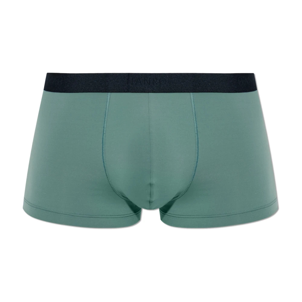 Hanro Herren Grün - Micro Touch Boxer Brief - Underwear - Xl