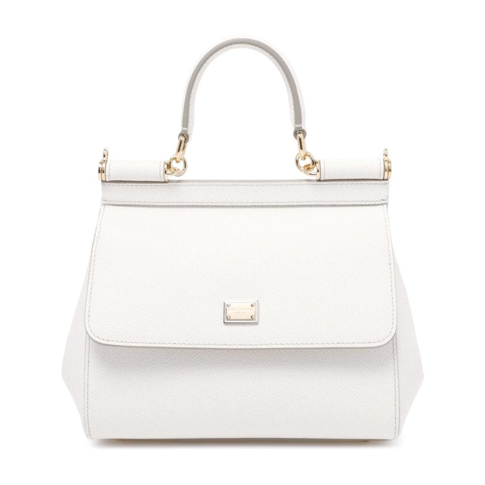 Dolce & Gabbana Sicily Medium Leather Handbag - Bild 4