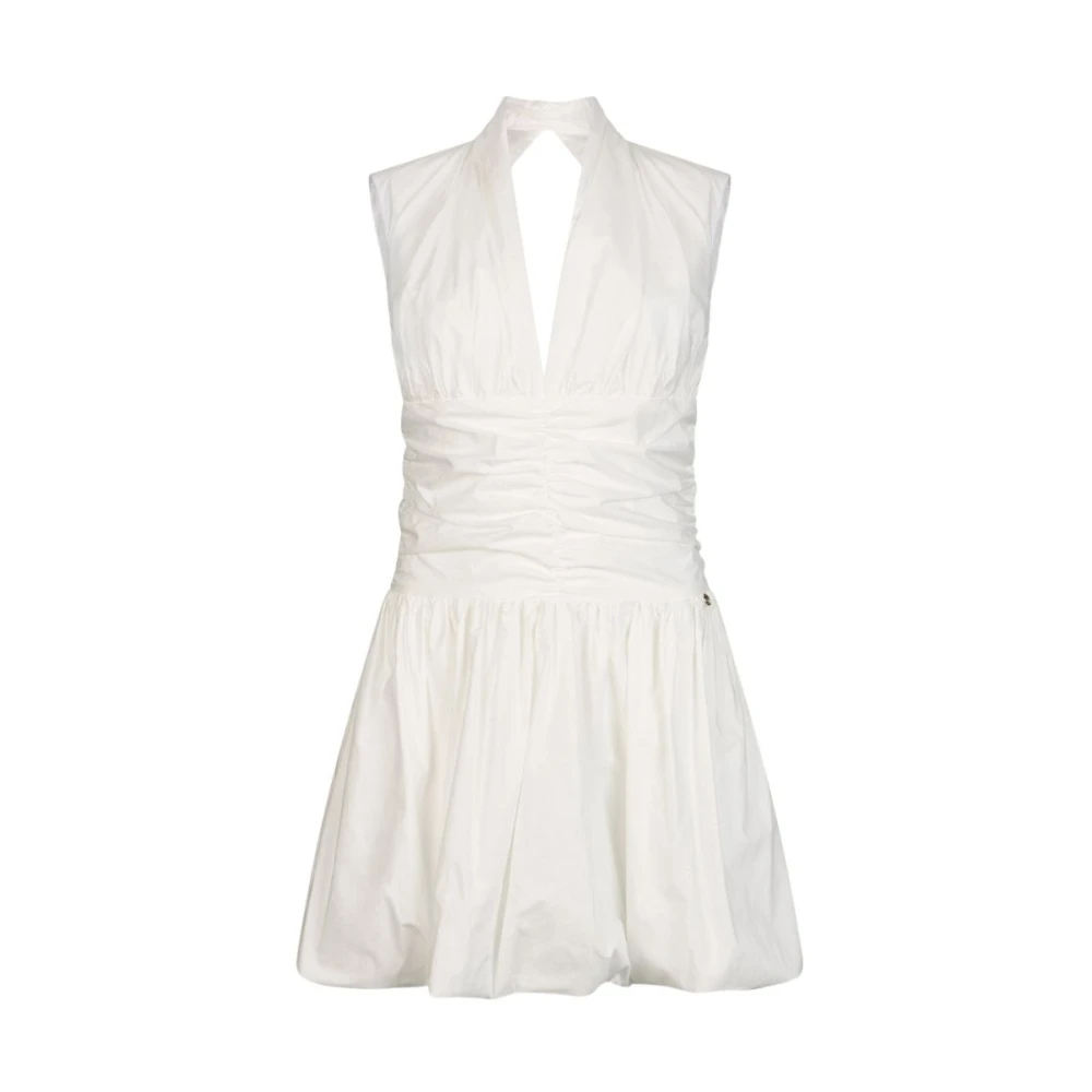 Liu Jo Damen Weiß - Kurzes Kleid Mit Cut-Out-Detail - Dresses - M