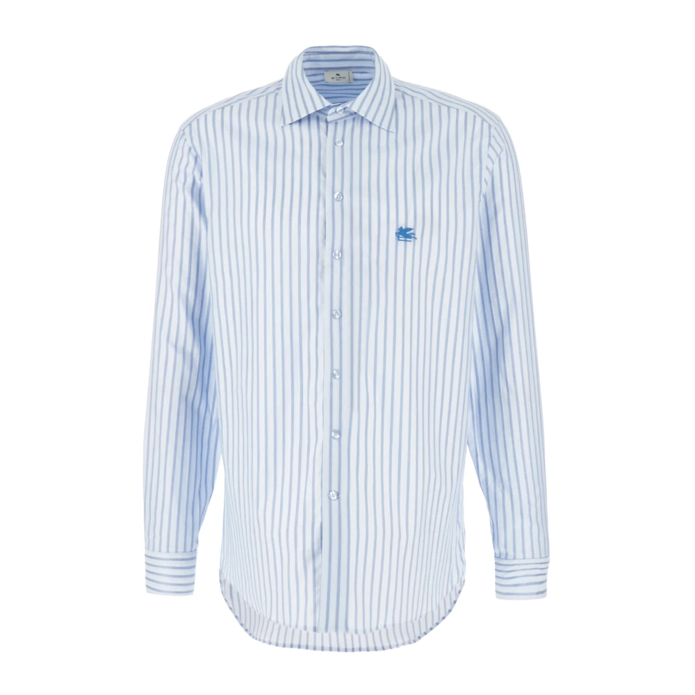 Etro Herren Blau - Lässiges Baumwollhemd - Shirts - L