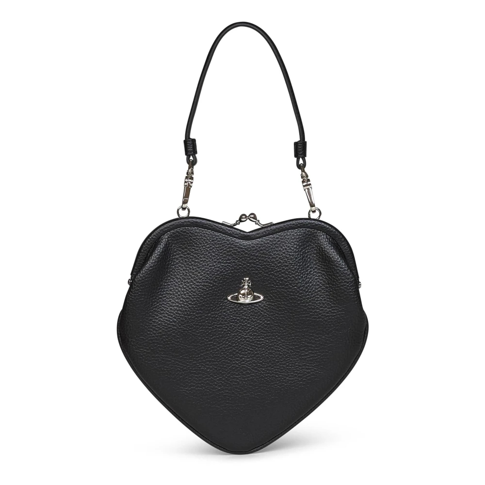 Vivienne Westwood - Belle Heart Frame Tasche - Bags - Damen - Schwarzk - One Size - Bild 6