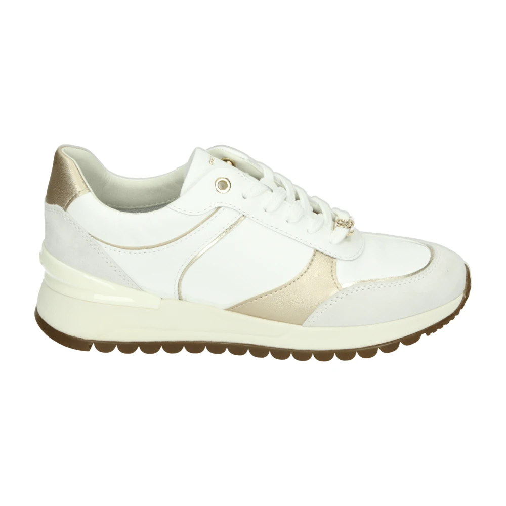 Geox - Sportliche Damenschuhe Weißes Muster - Shoes - Damen - Beige - 39 Eu - Bild 6