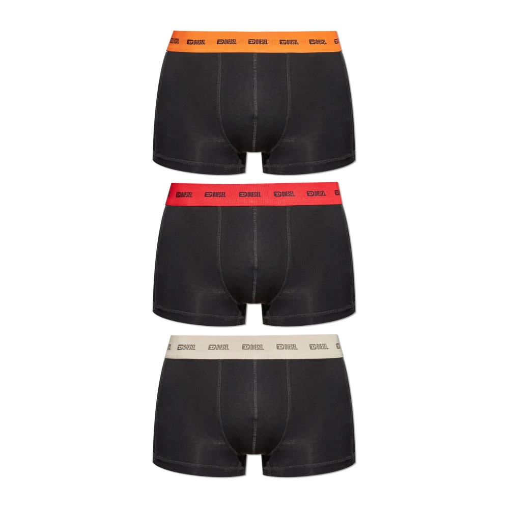 Diesel Herren Schwarz - Damien Boxer Briefs - Underwear - K - Xs