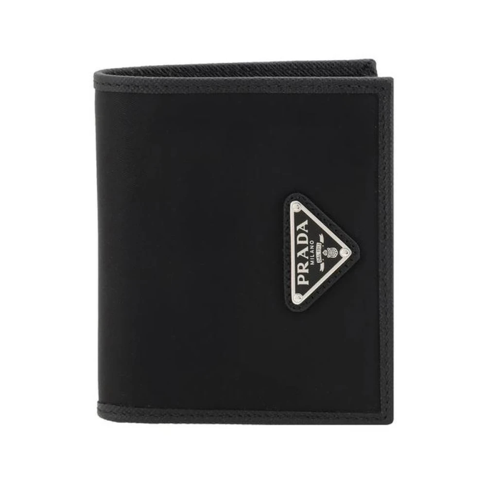 Joom Prada Herren Schwarz Re Nylon Triangle Logo Wallet 2Mo004 2Dmh F0002 - Bild 5