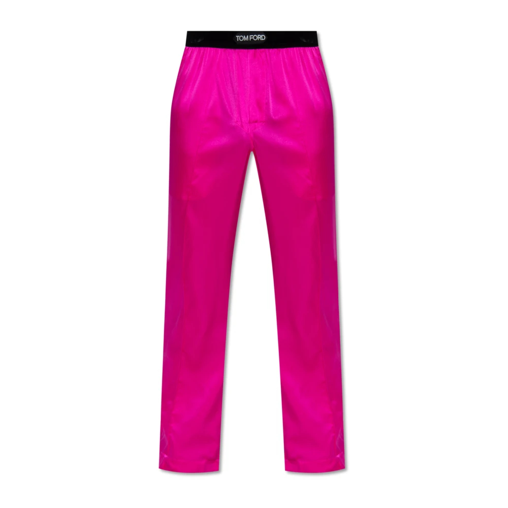Tom Ford Herren Rosa - Seidenpyjamahose - Nightwear & Lounge - Xl