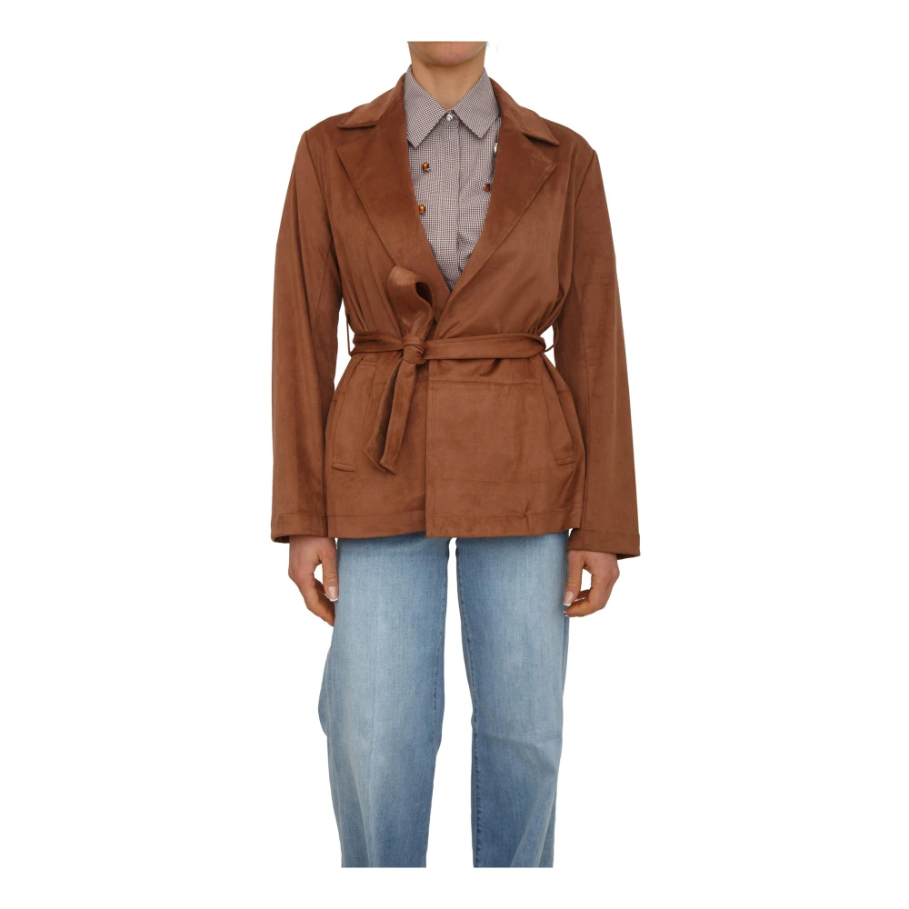 Liu Jo Damen Braun - Giaccone Wa6169e1090 - Jackets - M