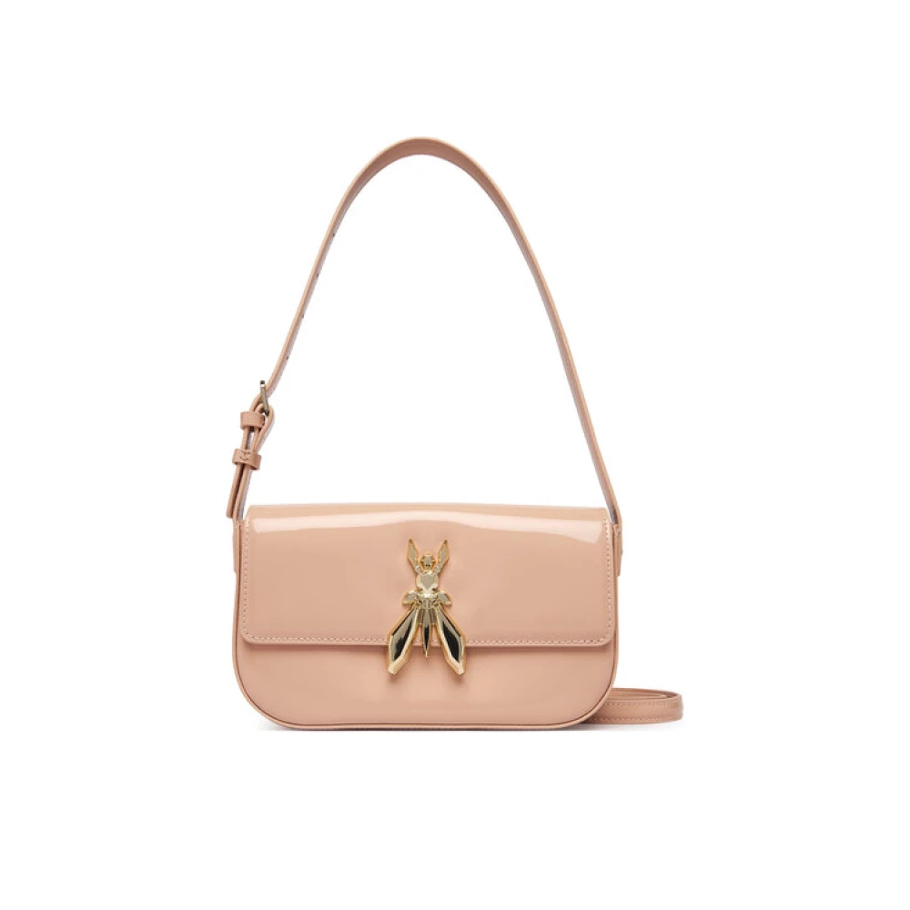 Patrizia Pepe Damen Rosa - Essential Fly Schultertasche - Bags - One Size