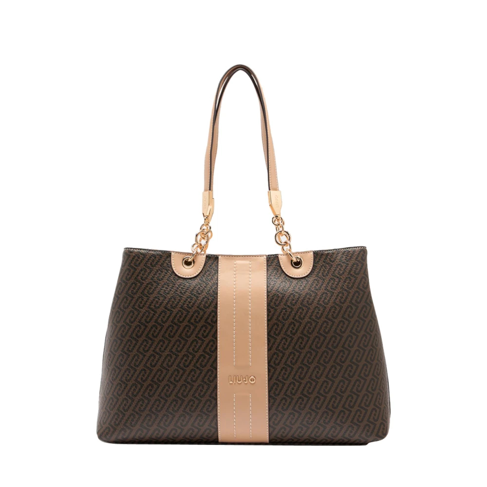 Liu Jo Damen Braun - Mittlere Tote Bag - Bags - One Size